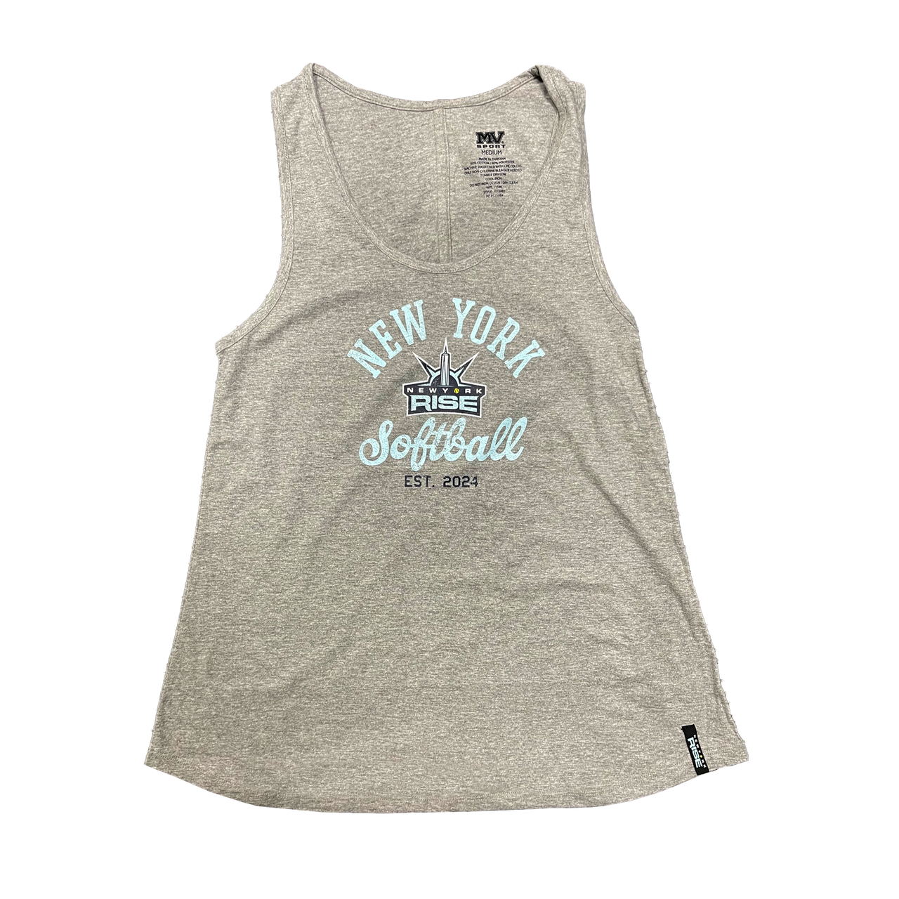 The New York Rise Ladies Tank - Graphite