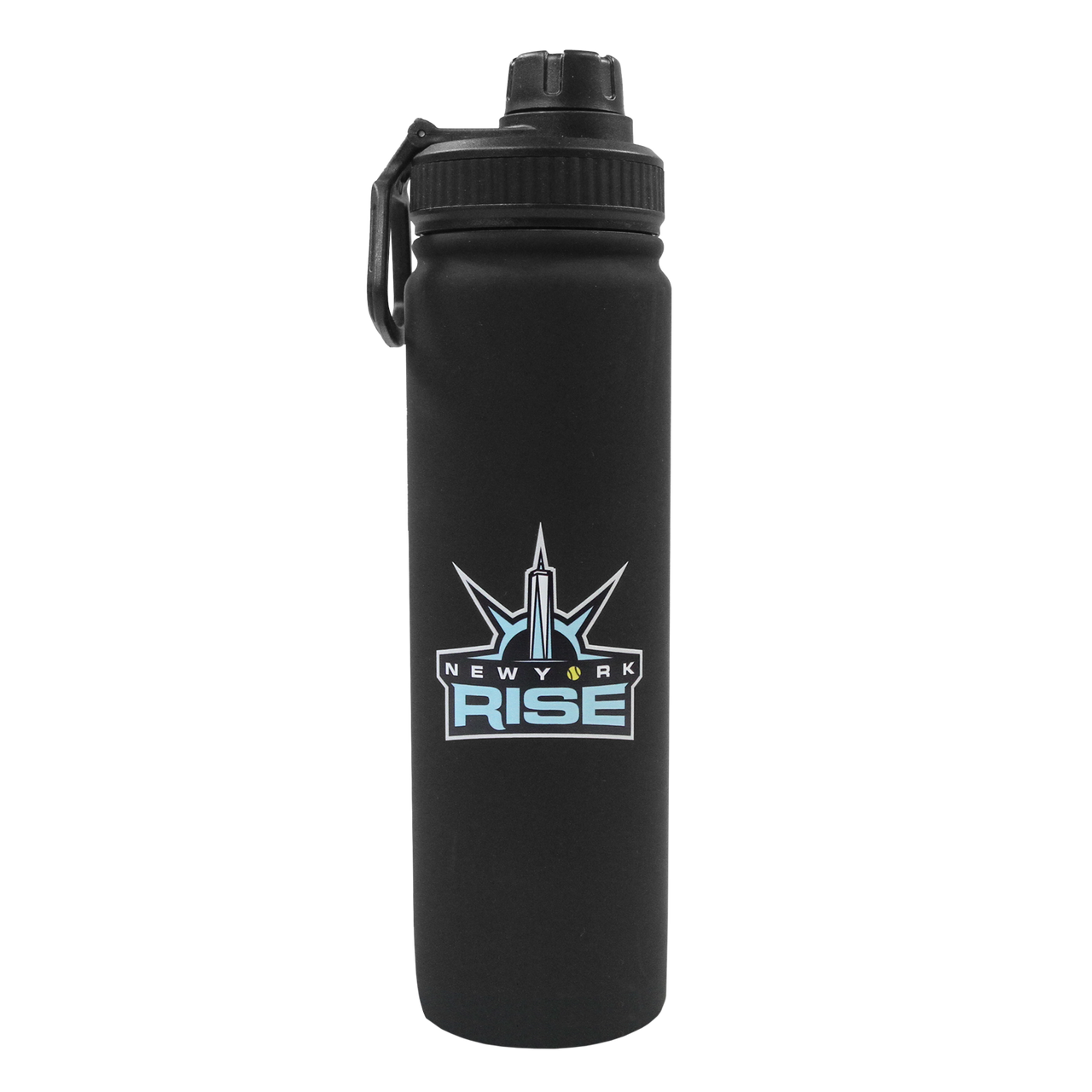 The New York Rise - Black Water Bottle